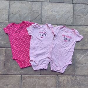 Girl bundle onesies size 18 months